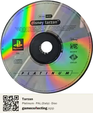Tarzan PlayStation, PAL disc