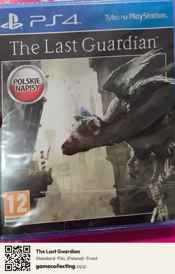 The Last Guardian PlayStation 4, Poland box front