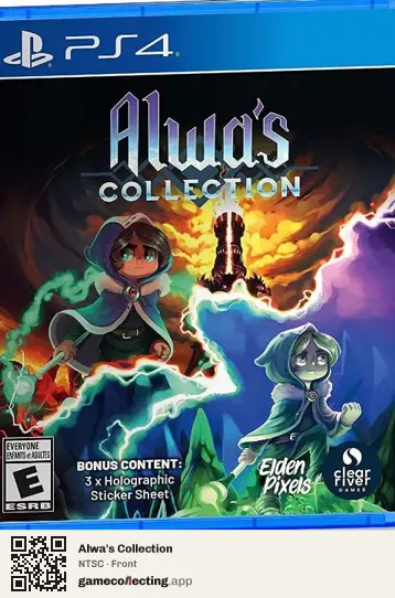 Alwa's Collection PlayStation 4, NTSC box front