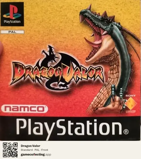 Dragon Valor PlayStation, PAL box front