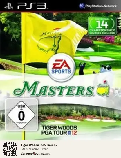 Tiger Woods PGA Tour 12 PlayStation 3, Germany box front