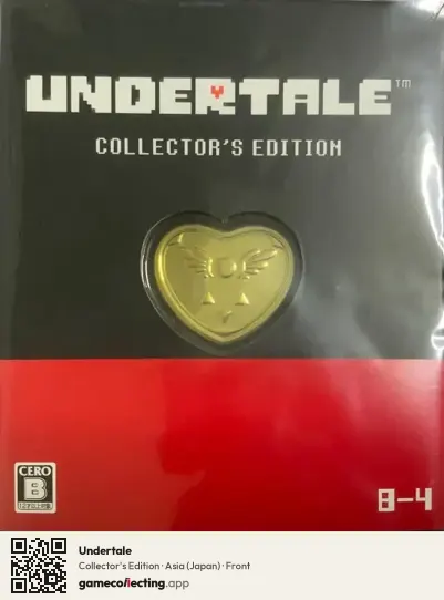 Undertale Nintendo Switch, Asia box front