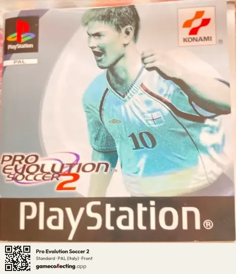 Pro Evolution Soccer 2 PlayStation, Italy box front