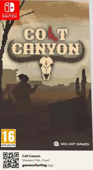 Colt Canyon Nintendo Switch, PAL box front