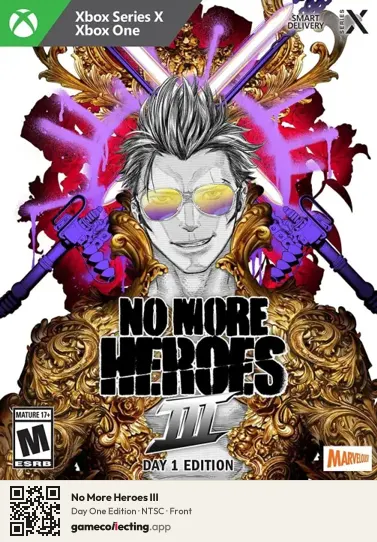 No More Heroes III Xbox Series X, NTSC box front