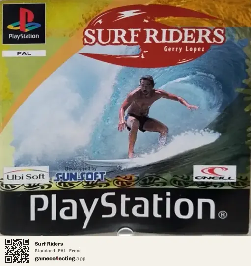 Surf Riders PlayStation, PAL box front