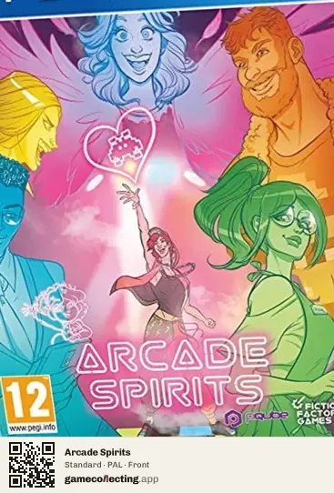 Arcade Spirits PlayStation 4, PAL box front