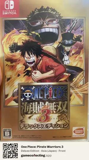 One Piece: Pirate Warriors 3 Nintendo Switch, Asia box front