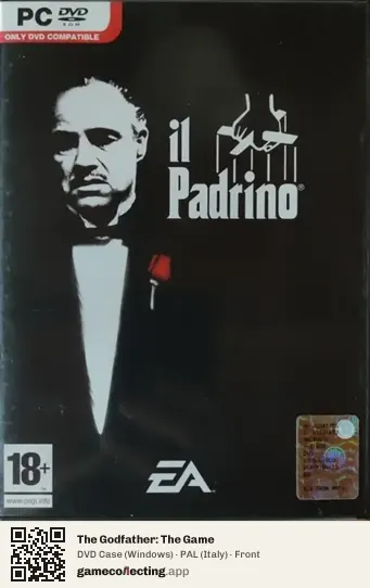 The Godfather: The Game Computer, Italy box front