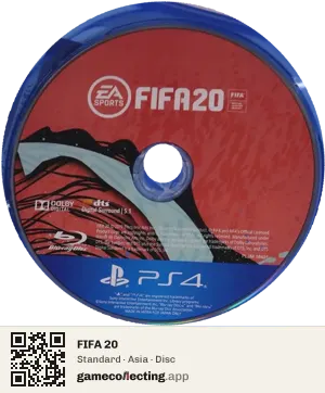 FIFA 20 PlayStation 4, Asia disc