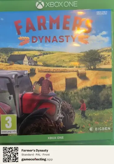 Farmer's Dynasty Xbox One, PAL box front