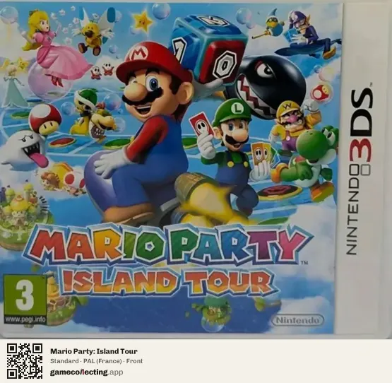 Mario Party: Island Tour Nintendo 3DS, France box front