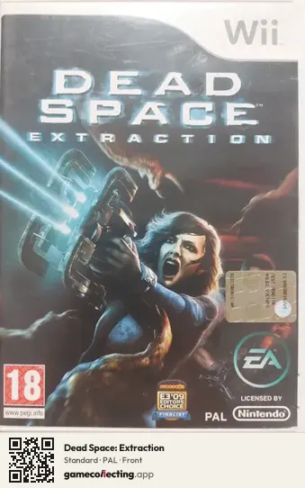 Dead Space: Extraction Nintendo Wii, PAL box front