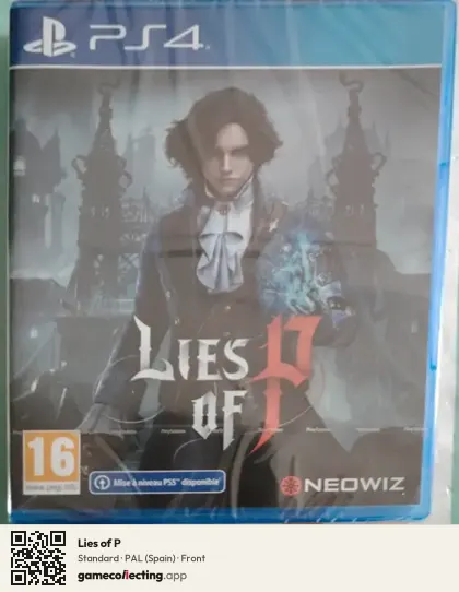 Lies of P PlayStation 4, Spain box front