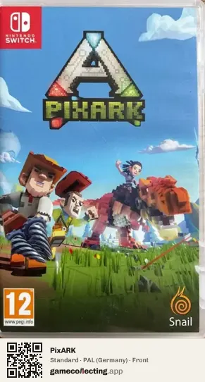 PixARK Nintendo Switch, Germany box front