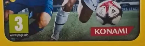 Pro Evolution Soccer 2010, the PEGI square on its front