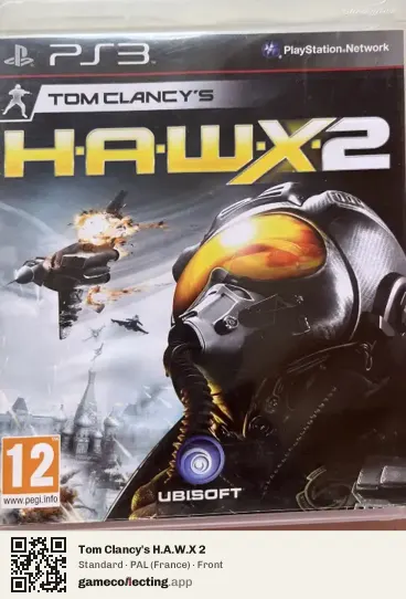 Tom Clancy's H.A.W.X 2 PlayStation 3, France box front