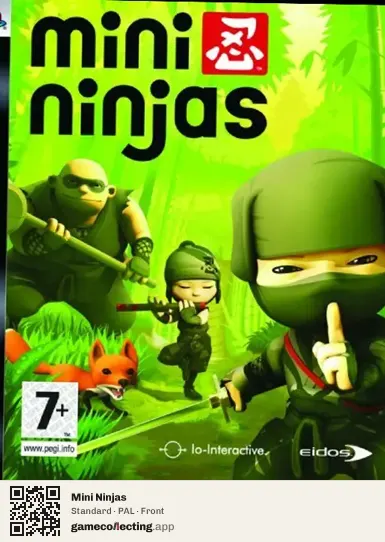 Mini Ninjas PlayStation 3, PAL box front