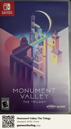 Monument Valley: The Trilogy Nintendo Switch, NTSC box front