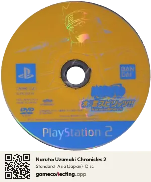 Naruto: Uzumaki Chronicles 2 PlayStation 2, Asia disc