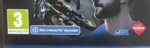 Monster Energy Supercross 6, the PEGI square on its front