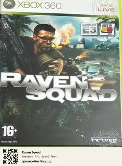 Raven Squad Xbox 360, Spain box front