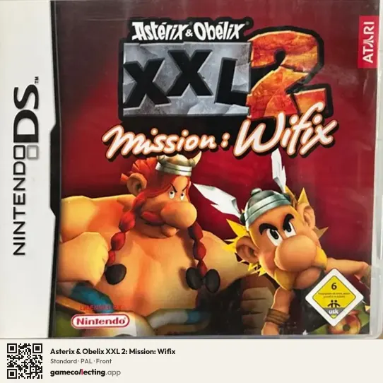 Asterix & Obelix XXL 2: Mission: Wifix Nintendo DS, PAL box front