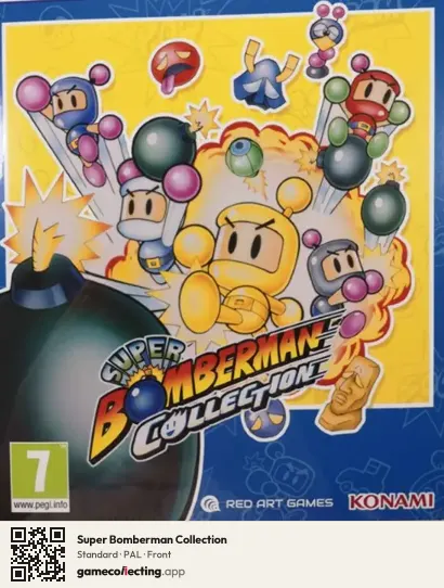 Super Bomberman Collection PlayStation 5, PAL box front