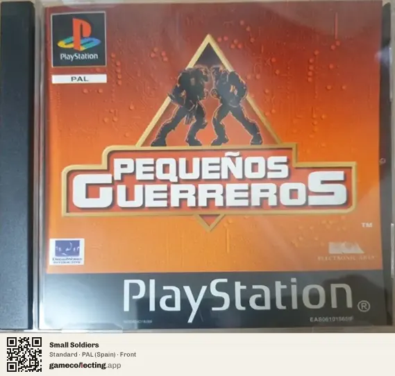 Small Soldiers PlayStation, Spain box front