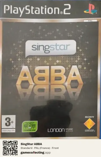 SingStar ABBA PlayStation 2, France box front