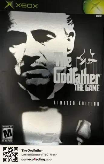 The Godfather Xbox, NTSC box front
