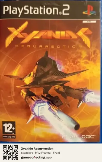 Xyanide Resurrection PlayStation 2, France box front