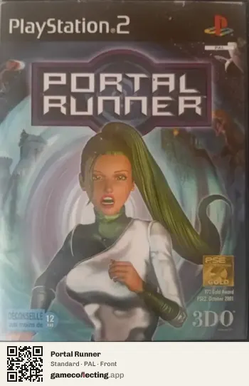 Portal Runner PlayStation 2, PAL box front