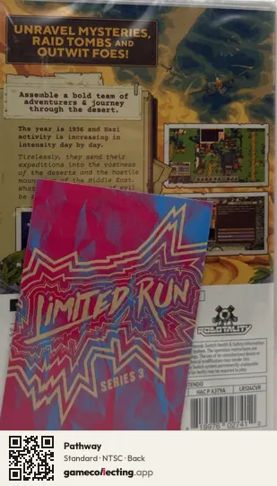 Pathway Nintendo Switch, NTSC box back