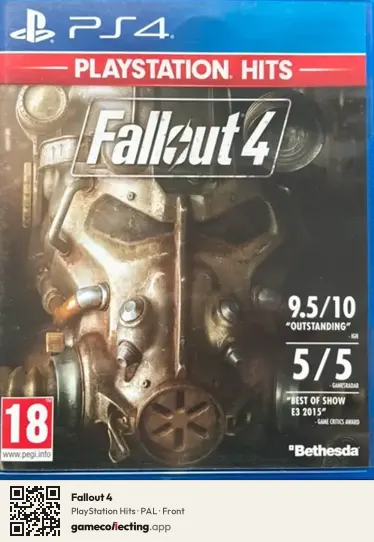 Fallout 4 PlayStation 4, PAL box front