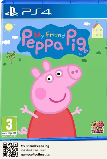 My Friend Peppa Pig PlayStation 4, PAL box front