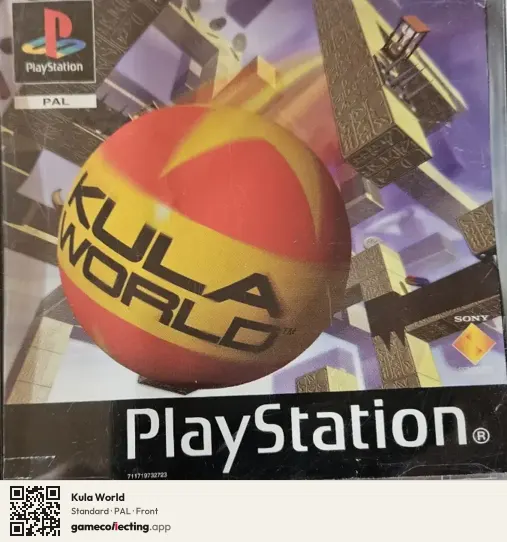 Kula World PlayStation, PAL box front