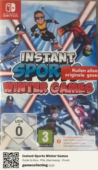 Instant Sports Winter Games Nintendo Switch, Germany box front