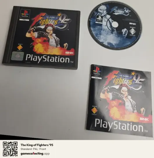 The King of Fighters '95 PlayStation, PAL box front