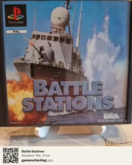 Battle Stations PlayStation, PAL box front