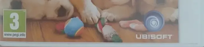 Puppies 3D, the PEGI square on its front