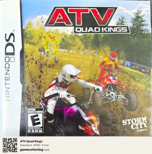 ATV Quad Kings Nintendo DS, NTSC box front