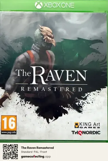 The Raven Remastered Xbox One, PAL box front