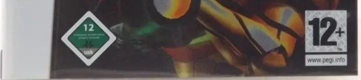 Metroid Prime Hunters, the PEGI square on its front