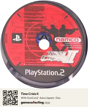 Time Crisis II PlayStation 2, Asia disc