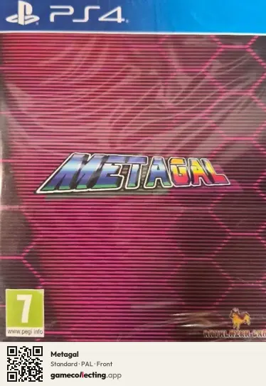 Metagal PlayStation 4, PAL box front