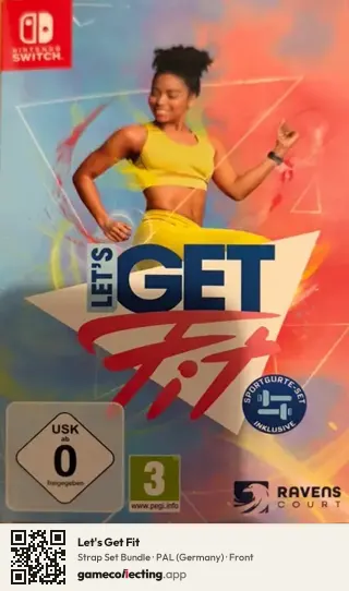 Let's Get Fit Nintendo Switch, Germany box front