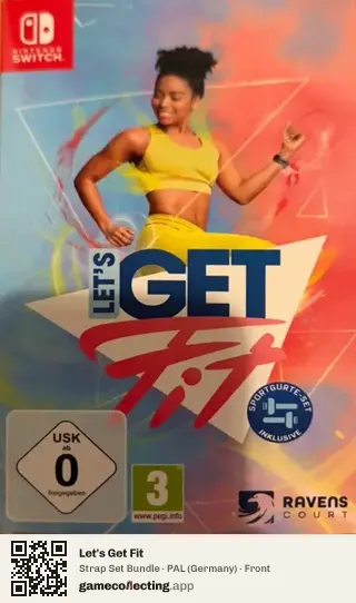 Let's Get Fit Nintendo Switch, Germany box front