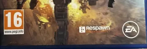 Titanfall 2, the PEGI square on its front