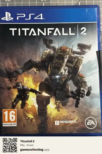 Titanfall 2 PlayStation 4, PAL box front